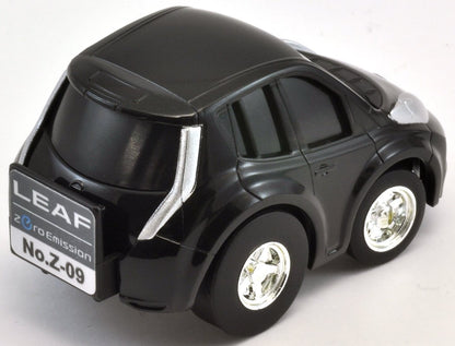 TOMYTEC Z-09B Choro Q Zero Nissan Leaf Black- Japan Figure Store - #1 Bring To You The Best Japanese Goods