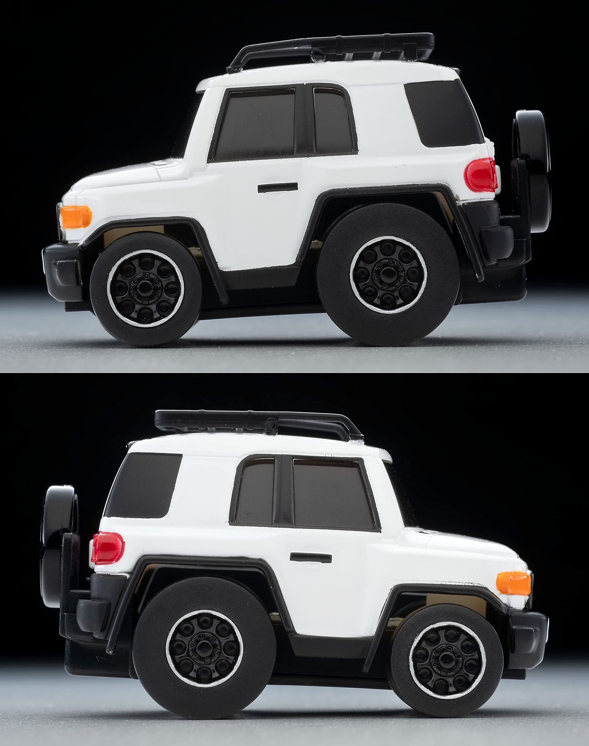 Tomytec Toyota FJ Cruiser White QS-07A - Choro Q's Finished Model 323556- Japan Figure Store - #1 Bring To You The Best Japanese Goods