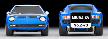 Tomytec Lamborghini Miura SV Blue Choro Qzero Z-73B Finished Product 314059- Japan Figure Store - #1 Bring To You The Best Japanese Goods