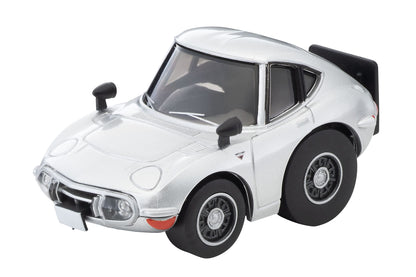 Tomytec Silver Toyota 2000Gt Finished Model - Choroq Zero Z-76F Collection- Japan Figure Store - #1 Bring To You The Best Japanese Goods