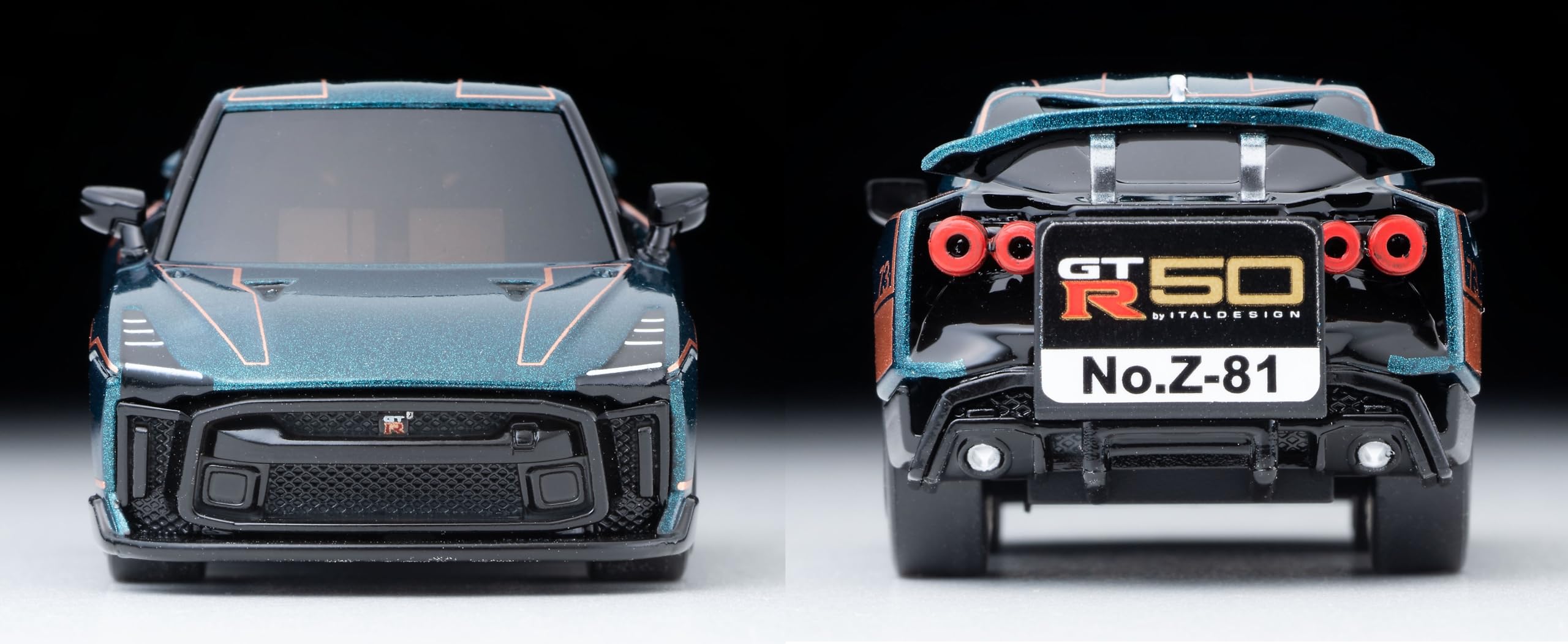 Tomytec Choroq Zero Z-81C Nissan Gt-R50By Italdesign Dark Green Model- Japan Figure Store - #1 Bring To You The Best Japanese Goods