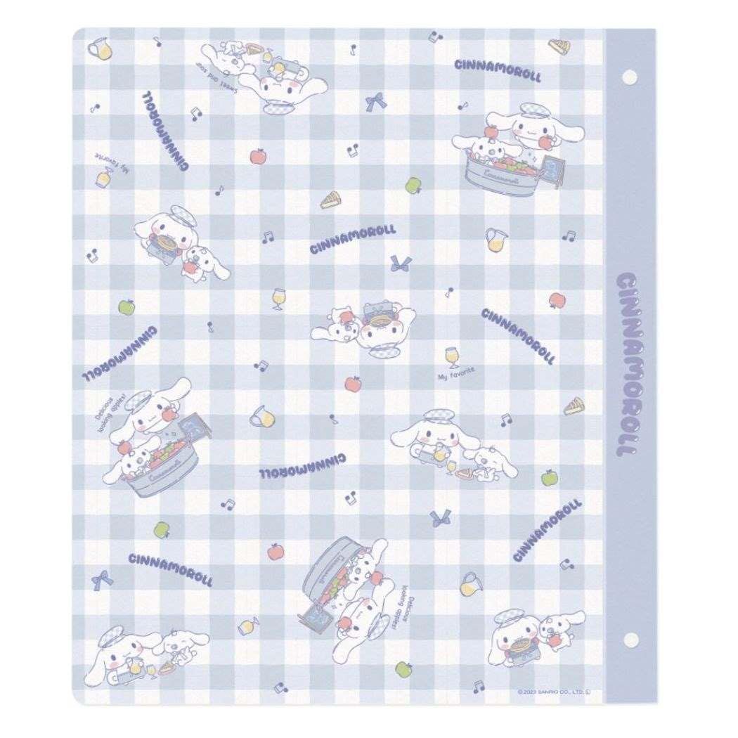 M-Plan Cinnamoroll B5 26-Hole Binder Japan Stationery Character Goods- Japan Figure Store - #1 Bring To You The Best Japanese Goods