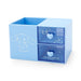 Sanrio Cinnamoroll Plastic Chest With Pen Stand (Calm Color)- Japan Figure Store - #1 Bring To You The Best Japanese Goods