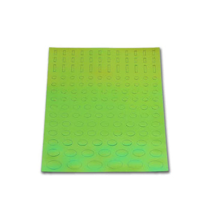 Circular Sticker X Series Polarized Orange (2.0-6.0Mm) (1 Sheet)- Japan Figure Store - #1 Bring To You The Best Japanese Goods