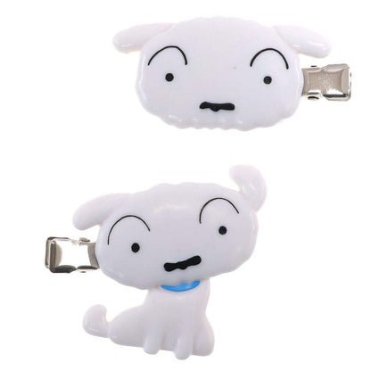 Crayon Shin-Chan [Hair Clip] Bangs Clip Set Of 2 / Shiro- Japan Figure Store - #1 Bring To You The Best Japanese Goods