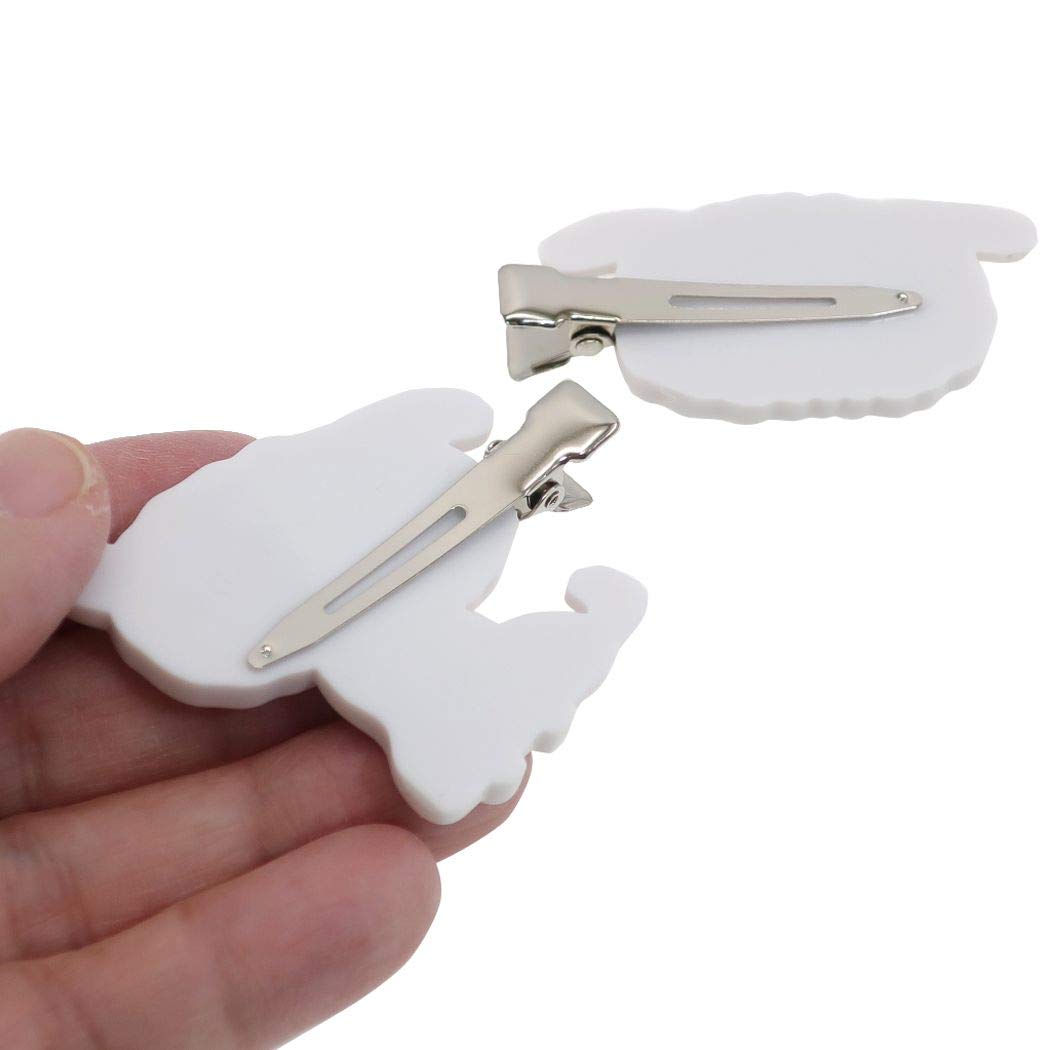 Crayon Shin-Chan [Hair Clip] Bangs Clip Set Of 2 / Shiro- Japan Figure Store - #1 Bring To You The Best Japanese Goods