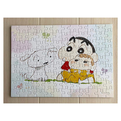 APPLEONE Kyst2890Em Jigsaw Puzzle Crayon Shin-Chan Shinnosuke, Himawari And Shiro 108 Pieces- Japan Figure Store - #1 Bring To You The Best Japanese Goods
