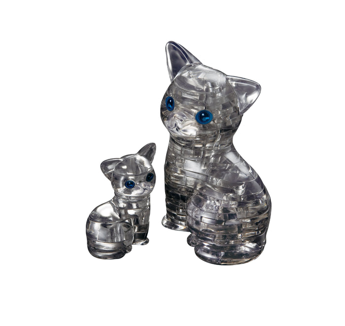Beverly Crystal Puzzle Cat Black 50156 Japanese Animal 3D Puzzle Block Toys- Japan Figure Store - #1 Bring To You The Best Japanese Goods