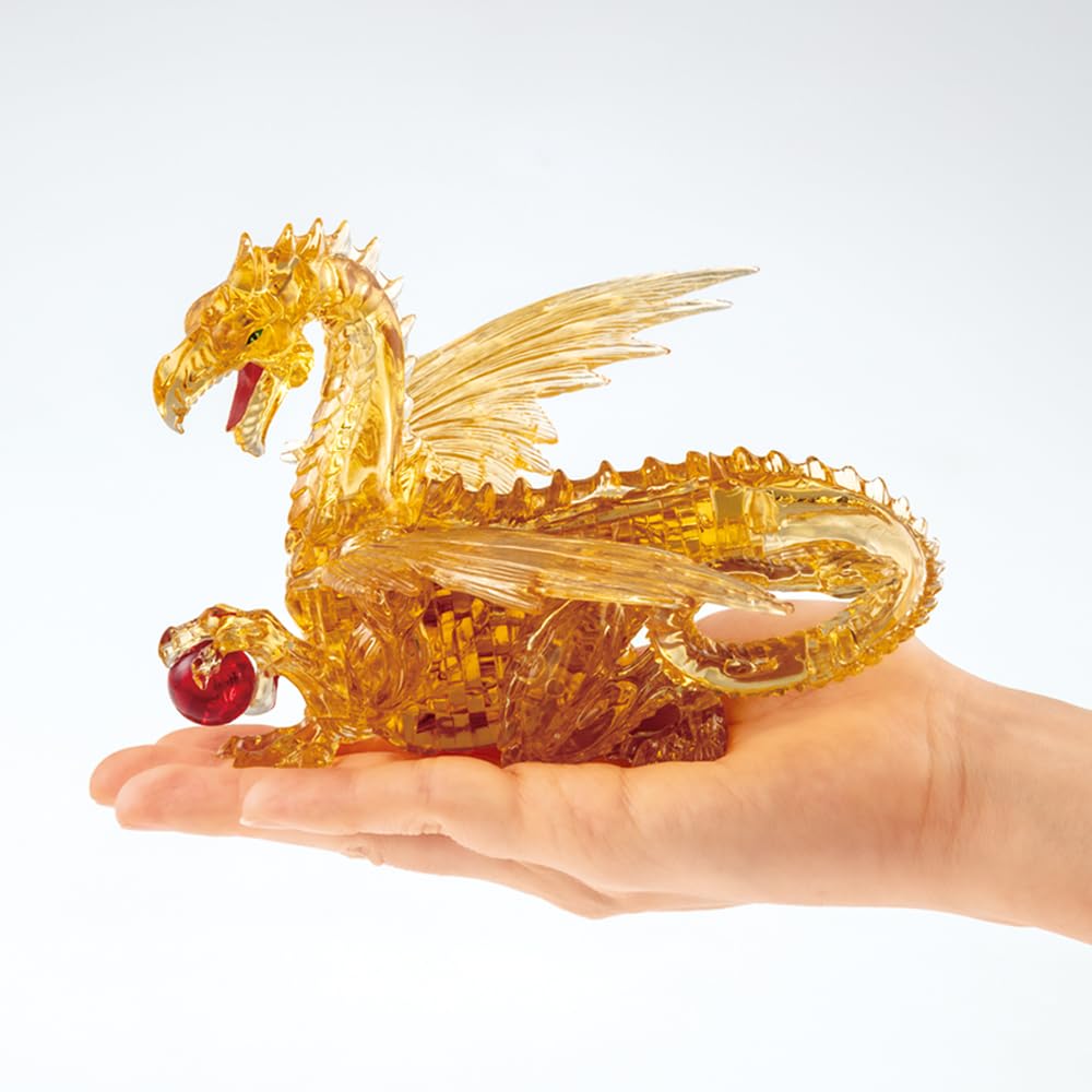 Crystal Puzzle Beverly Golden Dragon- Japan Figure Store - #1 Bring To You The Best Japanese Goods