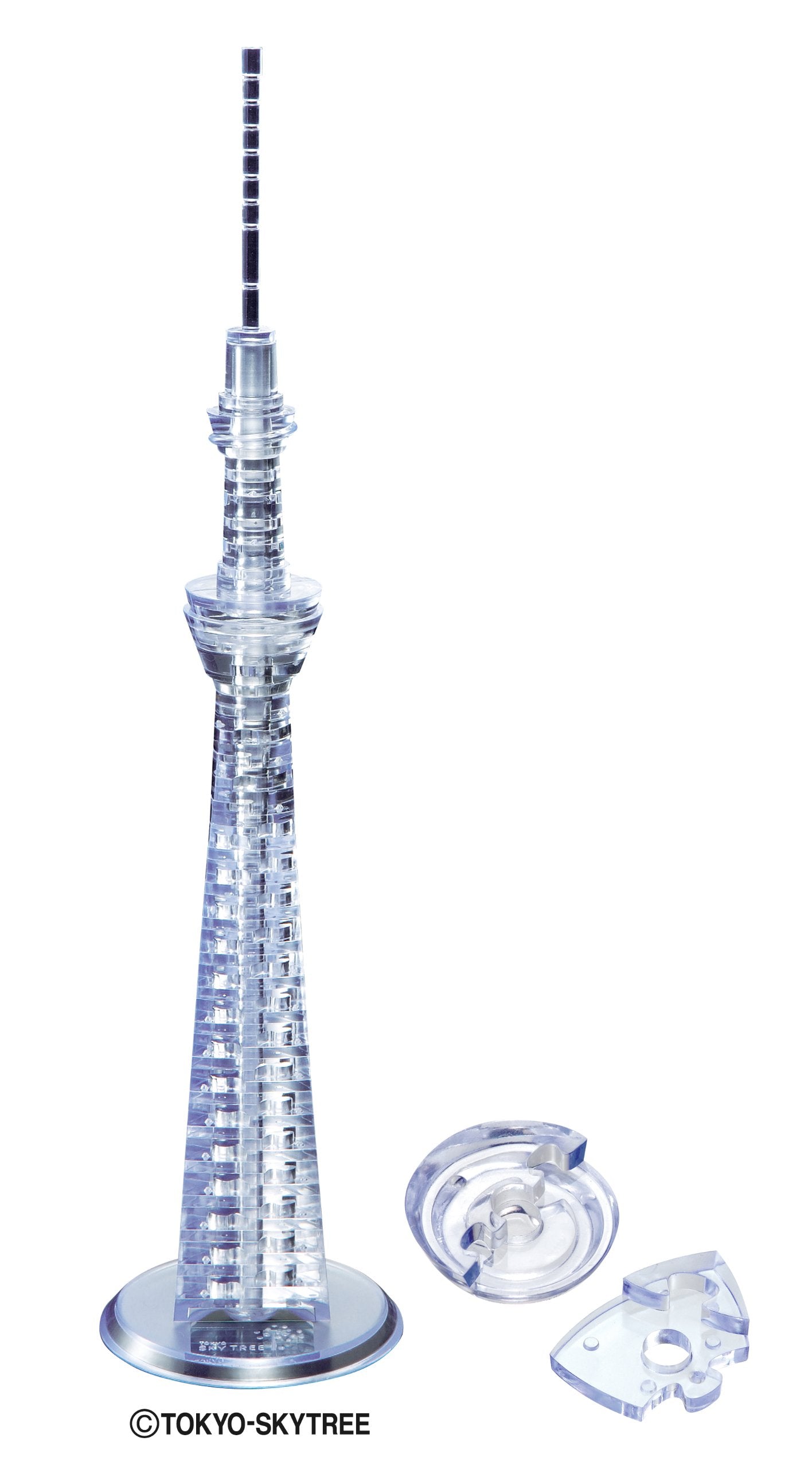 Beverly Crystal 3D Puzzle 483359 Tokyo Sky Tree 3D Jigsaw Puzzles Block Toy- Japan Figure Store - #1 Bring To You The Best Japanese Goods
