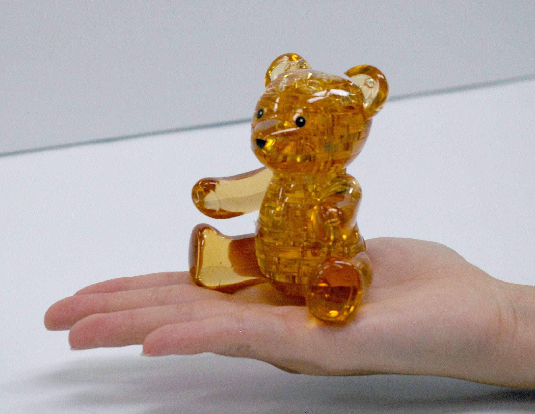 Beverly Crystal Puzzle Teddy Bear Brown 50119 Japanese 3D Puzzle Block Toys- Japan Figure Store - #1 Bring To You The Best Japanese Goods