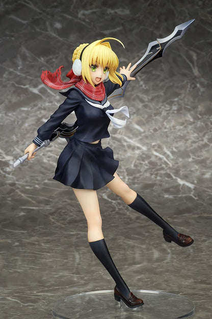 Quesq Fate/Extella Link Nero Claudius Winter Rome Costume Figure 1/7 Scale Japan- Japan Figure Store - #1 Bring To You The Best Japanese Goods