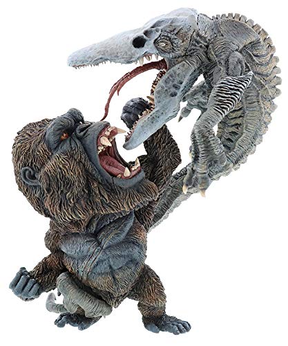 Defo-Real Series King Kong: Skull Island Giant Kong Vs. Skull Crawler Height Approx 200Mm Pvc Painted Finished Figure- Japan Figure Store - #1 Bring To You The Best Japanese Goods