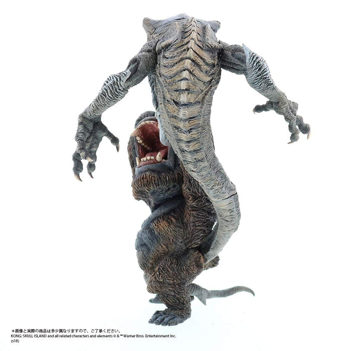 Defo-Real Series King Kong: Skull Island Giant Kong Vs. Skull Crawler Height Approx 200Mm Pvc Painted Finished Figure- Japan Figure Store - #1 Bring To You The Best Japanese Goods