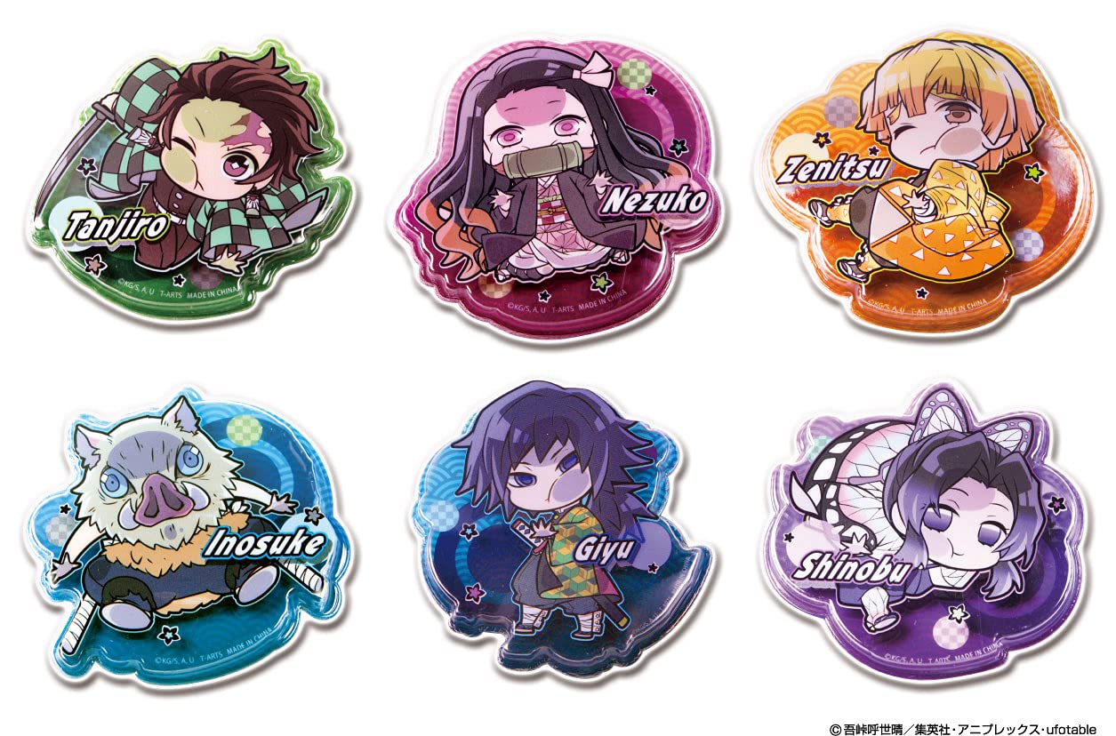 TAKARA TOMY A.R.T.S Demon Slayer: Kimetsu No Yaiba Pita! Deforme Sticker 1 Pack- Japan Figure Store - #1 Bring To You The Best Japanese Goods