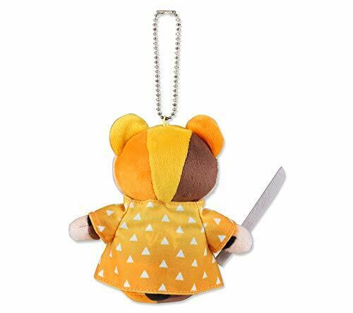 Demon Slayer Kimetsu Bear Agatsuma Zenitsu Plush Doll Stuffed Toy- Japan Figure Store - #1 Bring To You The Best Japanese Goods