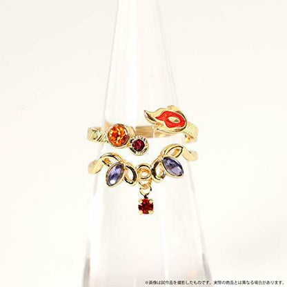 Demon Slayer: Kimetsu No Yaiba 2 Consecutive Ring Kyojuro Rengoku Accessory- Japan Figure Store - #1 Bring To You The Best Japanese Goods