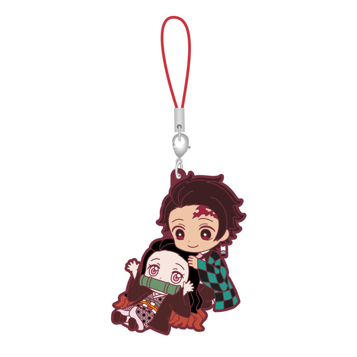 BANDAI CANDY Demon Slayer: Kimetsu No Yaiba Metsu! Capsule Rubber Mascot 5 18Pack Box- Japan Figure Store - #1 Bring To You The Best Japanese Goods
