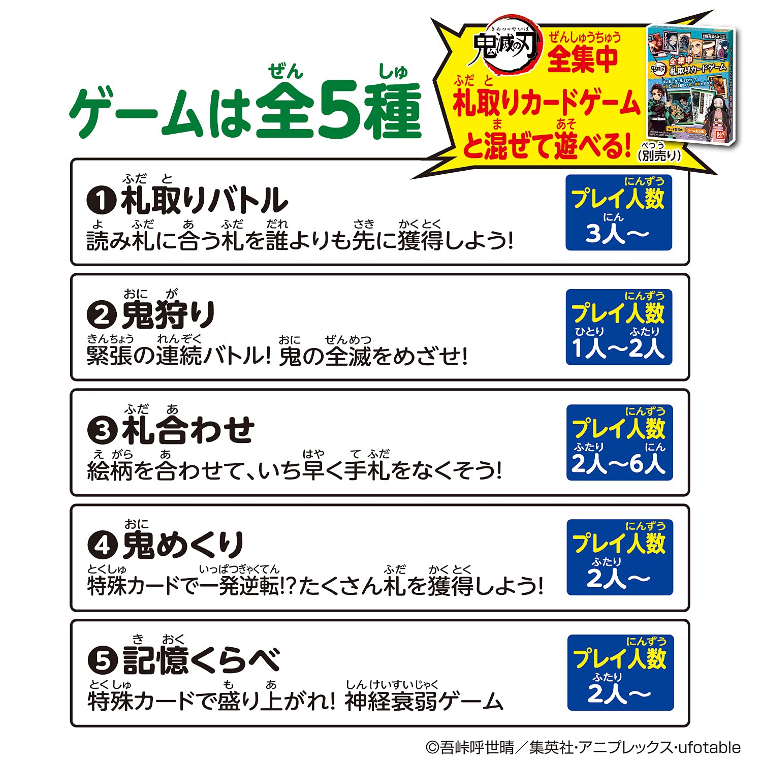 Bandai Demon Slayer Kimetsu No Yaiba Bill Card Game ~Mugen Train Edition~- Japan Figure Store - #1 Bring To You The Best Japanese Goods