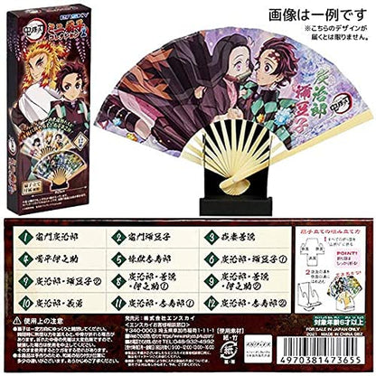 ENSKY - Demon Slayer: Kimetsu No Yaiba Mini Folding Fan Collection Vol.2- Japan Figure Store - #1 Bring To You The Best Japanese Goods