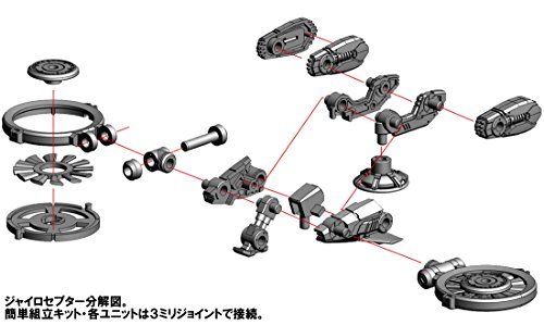Diaclone Da-12 Powered System Gyroseptor Action Figure Takara Tomy- Japan Figure Store - #1 Bring To You The Best Japanese Goods