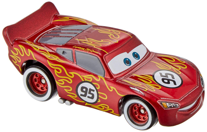 TAKARA TOMY Tomica Disney Pixar Cars C-25 Lightning Mcqueen Hot Rod Type 153726- Japan Figure Store - #1 Bring To You The Best Japanese Goods