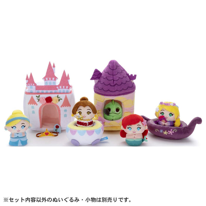 Disney Minimaginationtown Mini Mini Friends Beauty And The Beast Belle Vehicle Plush Doll 5Cm- Japan Figure Store - #1 Bring To You The Best Japanese Goods