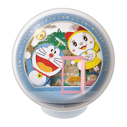 ENSKY Paper Theater Ball Ptb-06 Doraemon Anywhere Door- Japan Figure Store - #1 Bring To You The Best Japanese Goods