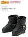 Double Buckle Boots Black Pureneemo Common Akt112-Blk Doll Accessories- Japan Figure Store - #1 Bring To You The Best Japanese Goods