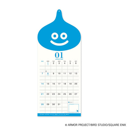 Square Enix Dragon Quest 2024 Wall Calendar 259521- Japan Figure Store - #1 Bring To You The Best Japanese Goods