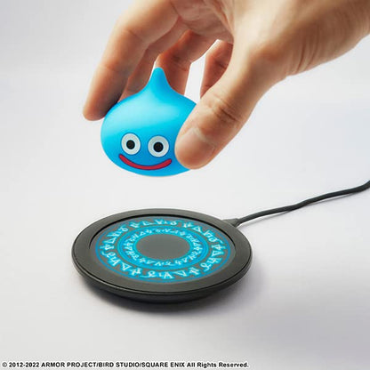 Square Enix Dragon Quest Wireless Charging Pad Zing With Glowing Slime Figure - Charging Pad- Japan Figure Store - #1 Bring To You The Best Japanese Goods