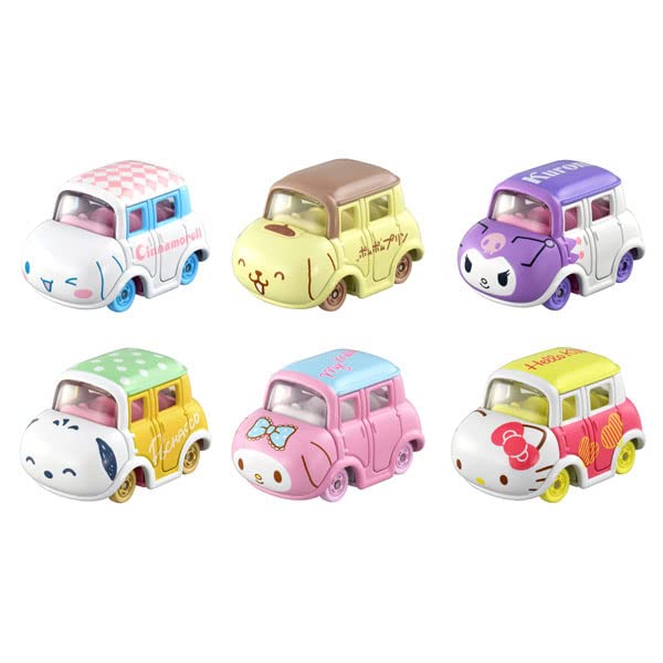 Dream Tomica Sanrio Characters Collection 3 Japan 6Pcs- Japan Figure Store - #1 Bring To You The Best Japanese Goods