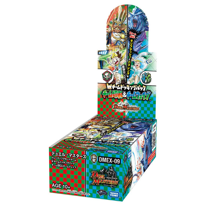 Takara Tomy Duel Masters Tcg Dmex-09 Team Docking Pack Team Trump & Team Wave Trading Cards- Japan Figure Store - #1 Bring To You The Best Japanese Goods