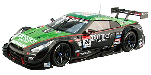 EBBRO 81025 Dstation Advan Gt-R Super Gt500 Rd.1 Okayama No.24 Blue 1/18 Scale- Japan Figure Store - #1 Bring To You The Best Japanese Goods