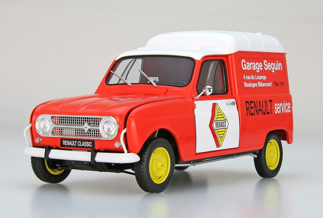 EBBRO 25012 Renault 4 Fourgonnette Service Car 1/24 Scale Plastic Model Kit- Japan Figure Store - #1 Bring To You The Best Japanese Goods