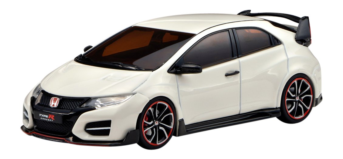 EBBRO 45245 Honda Civic Type R Concept 2014 Championship White 1/43 Scale- Japan Figure Store - #1 Bring To You The Best Japanese Goods
