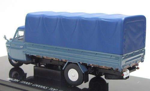 Ebro 1/43 Mazda T2000 3 Wheel Truck Canvas Top 1962 Blue Finished Product- Japan Figure Store - #1 Bring To You The Best Japanese Goods