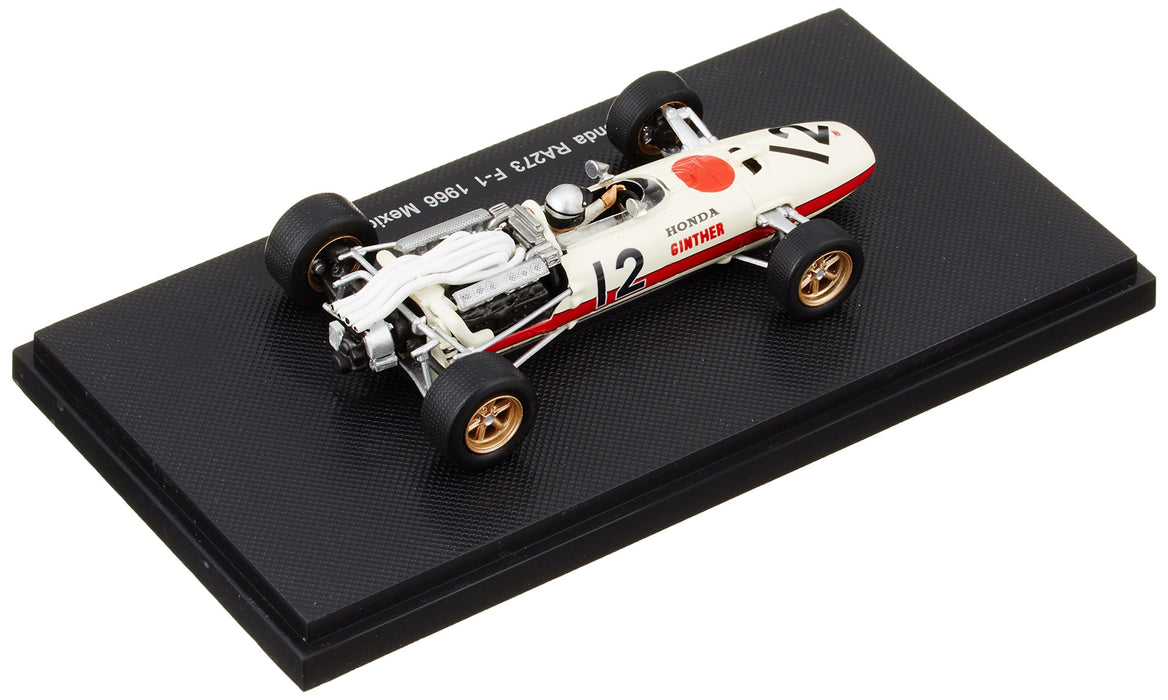 EBBRO 44262 Honda Ra273 1966 Mexico Gp No.12 White 1/43 Scale- Japan Figure Store - #1 Bring To You The Best Japanese Goods