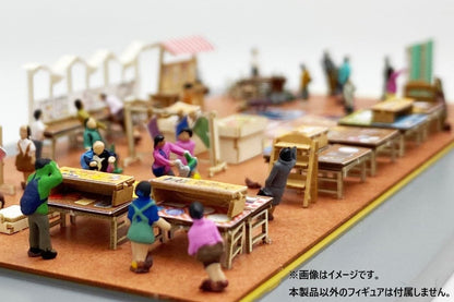 Tomytec Eco-Lake Md02 Micro Dollhouse Citizen Bazaar Diorama Supplies - Japan- Japan Figure Store - #1 Bring To You The Best Japanese Goods