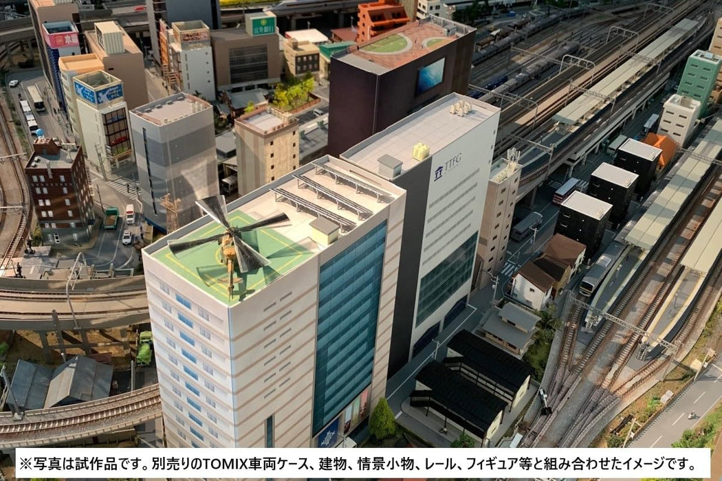 Tomytec Japan Eco-Lake Paper Structure Station Building Diorama Supplies P02- Japan Figure Store - #1 Bring To You The Best Japanese Goods