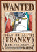 Ensky Jigsaw Puzzle 208-041 Wanted Poster One Piece Franky (208 Pieces) One Piece Puzzle- Japan Figure Store - #1 Bring To You The Best Japanese Goods