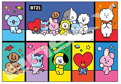 Ensky Bt21 1000Pc Puzzle 1000T-309- Japan Figure Store - #1 Bring To You The Best Japanese Goods