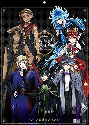 Ensky Disney Twisted-wonderland 2021 Calendar Wall-mounted B3 Anime- Japan Figure Store - #1 Bring To You The Best Japanese Goods