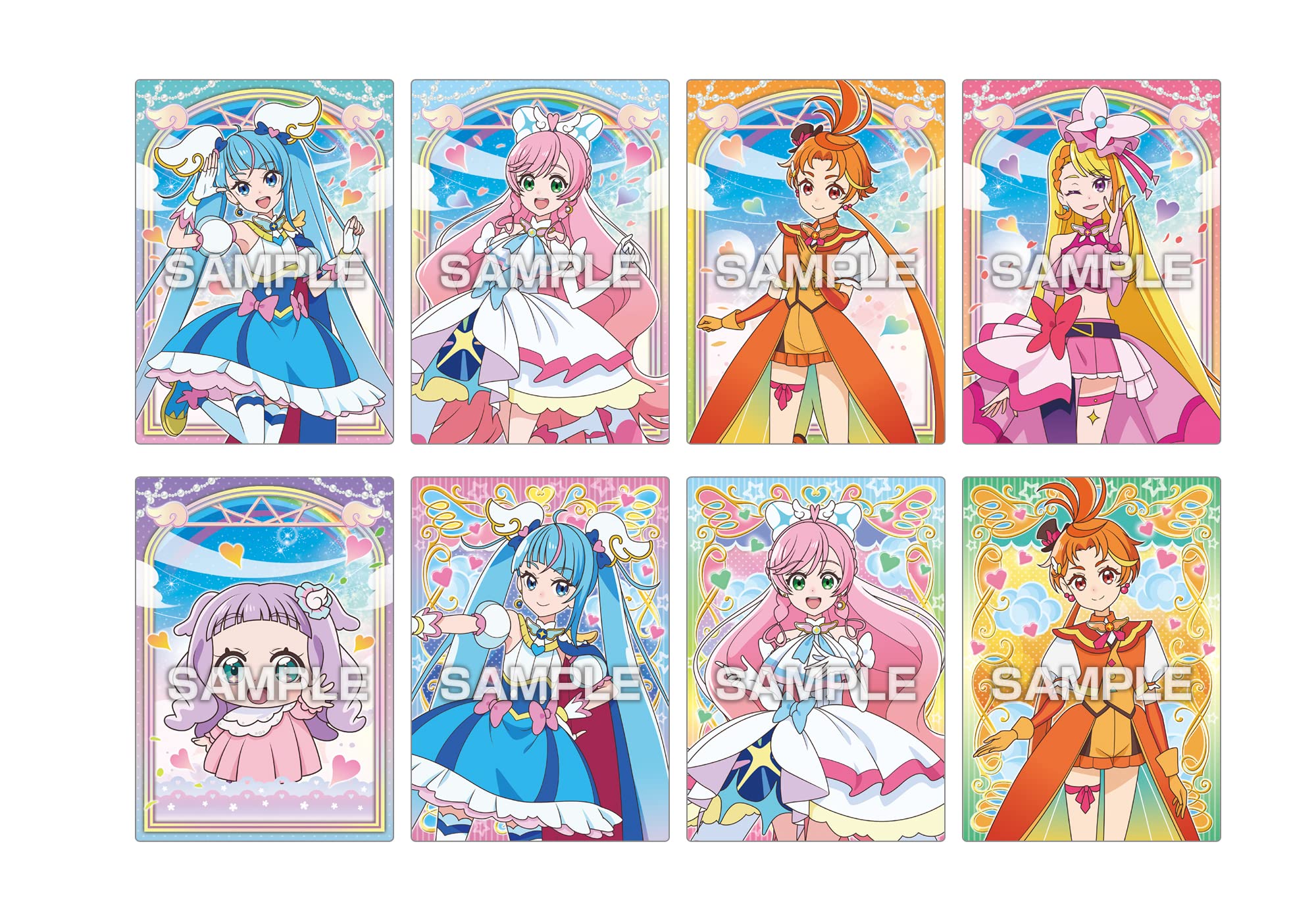 Ensky Expanding Sky! Precure Sparkling Trading Collection Card 20Pk 63x89mm- Japan Figure Store - #1 Bring To You The Best Japanese Goods