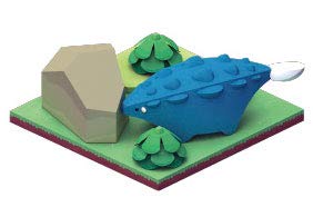 Halftoys Hd004 Dino Paradise Series Ankylo- Japan Figure Store - #1 Bring To You The Best Japanese Goods