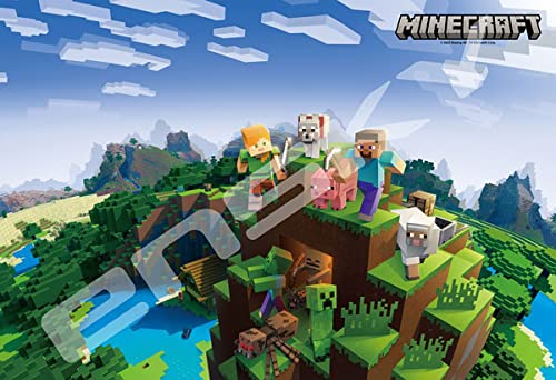 Ensky Minecraft Overworld 300pc Puzzle 300-1921- Japan Figure Store - #1 Bring To You The Best Japanese Goods