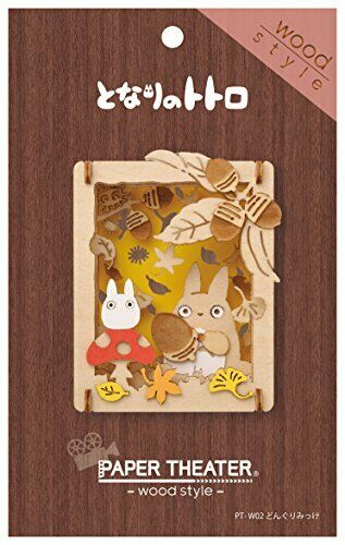 Ensky Paper Theater My Neighbor Totoro Find Acorn- Japan Figure Store - #1 Bring To You The Best Japanese Goods