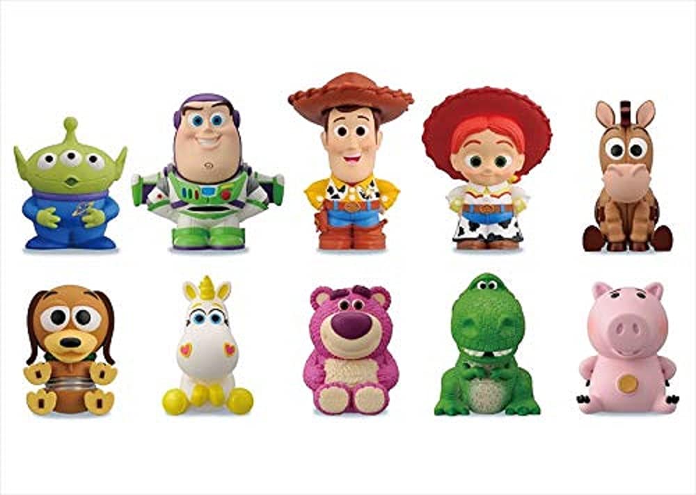 Ensky Toy Story Vinyl Puppet Mascot Soft Material Box of 10- Japan Figure Store - #1 Bring To You The Best Japanese Goods