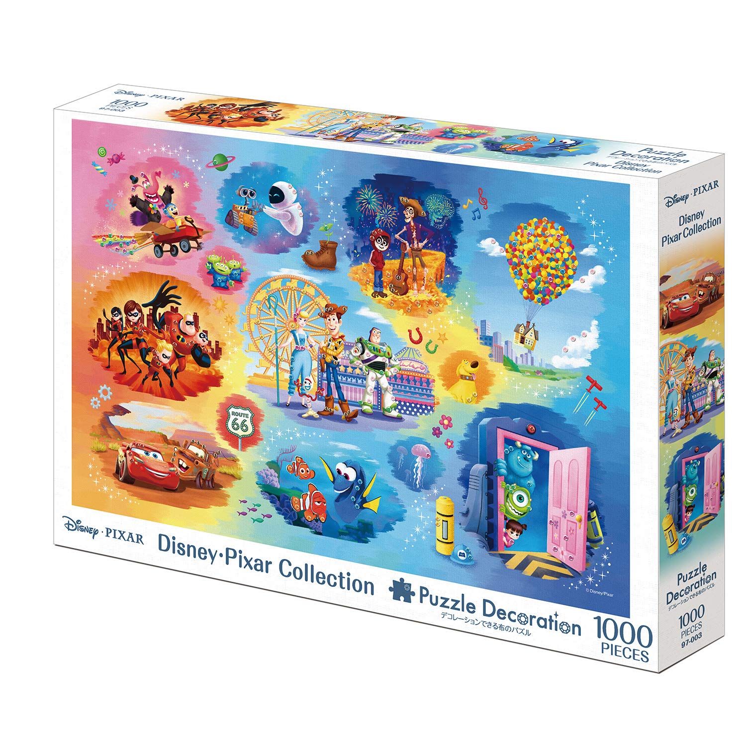 Epoch 1000pc Disney Pixar Jigsaw Puzzle 50x75cm- Japan Figure Store - #1 Bring To You The Best Japanese Goods