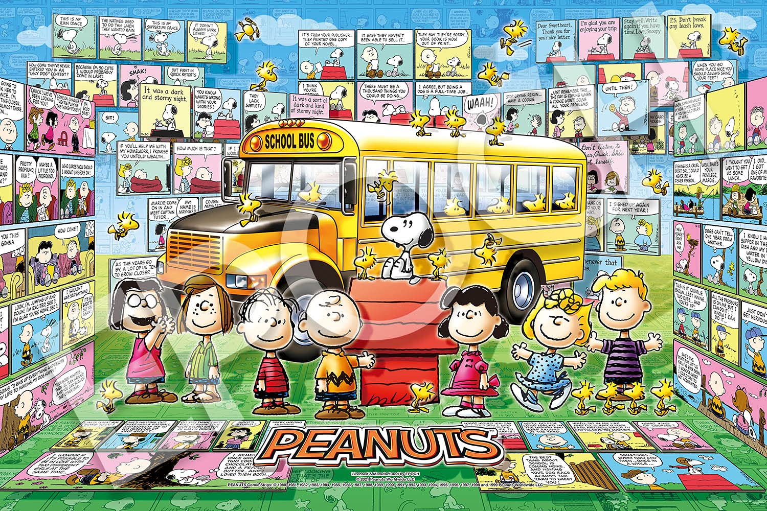 Epoch 1000pc Peanuts Comic History Jigsaw Puzzle (50x75cm)- Japan Figure Store - #1 Bring To You The Best Japanese Goods